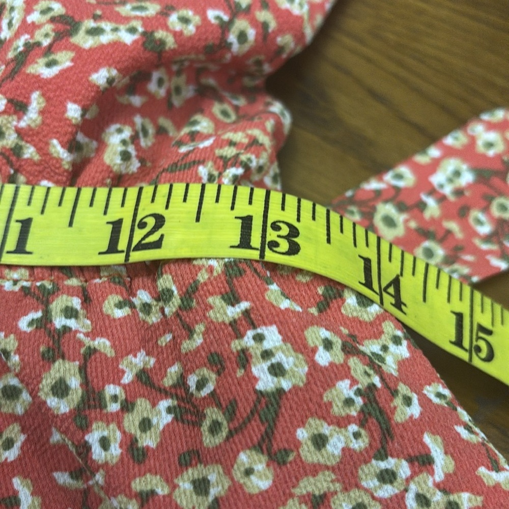 Floral Red Jumpsuit - Picture 11 of 14